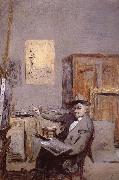 Edouard Vuillard The last visit Vern memorial Spain oil painting artist